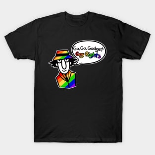 Go, Go, Gay Rights! T-Shirt